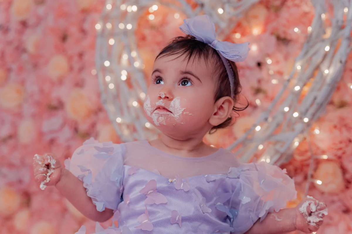 Smash Cake фотосесия за първи рожден ден - Изабела