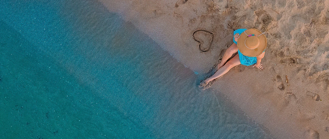 Аериална портретна фотография с дрон - креативни снимки